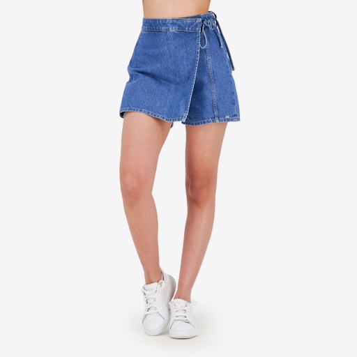[01-010-21-037-K412-24] Skort femme avec noued en jeans - SOUKAINA 2.0 (24)