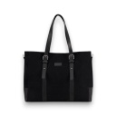 Mini cabas femme en jeans et cuir