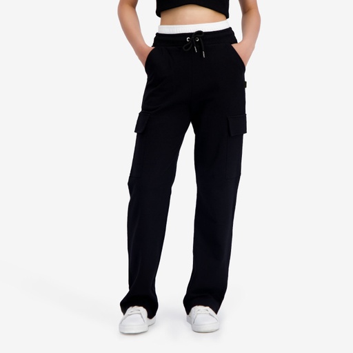 [05-010-65-066-K040-L] Jogger cargo femme jambe droite taille boxer (L)