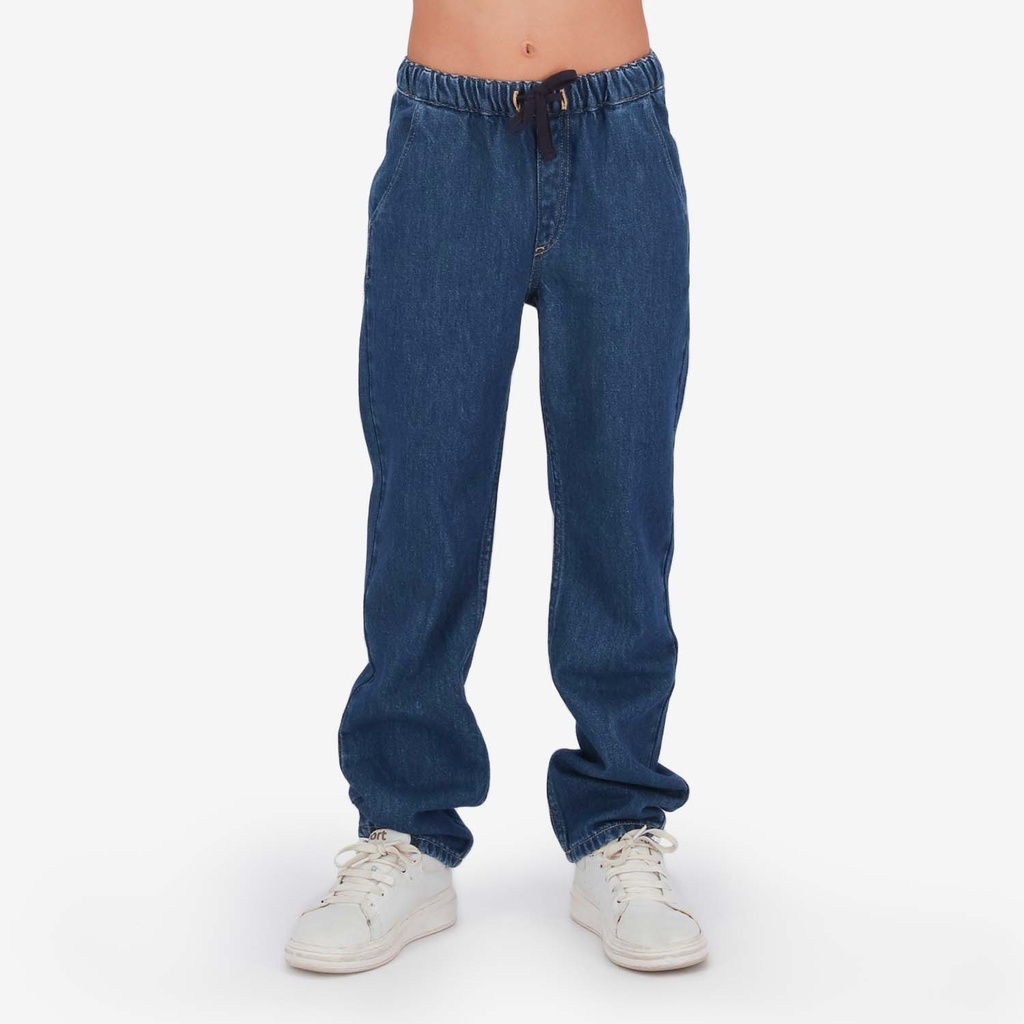 Straight jogger garçon en jeans