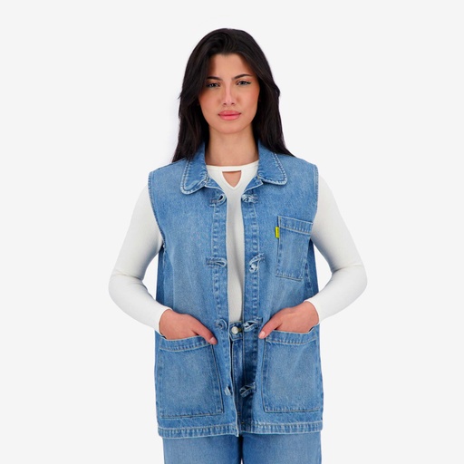 [01-010-10-058-K412-L] Dengri femme sans manche KEHNA (L)