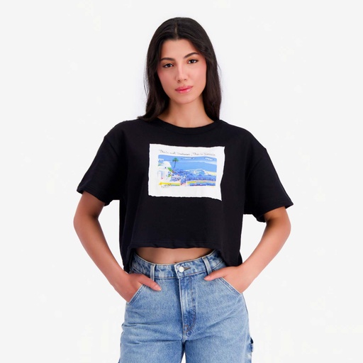 [05-010-36-217-K040-L] Sweat sur taille avec boutons pression THIS IS TUNISIA (L)