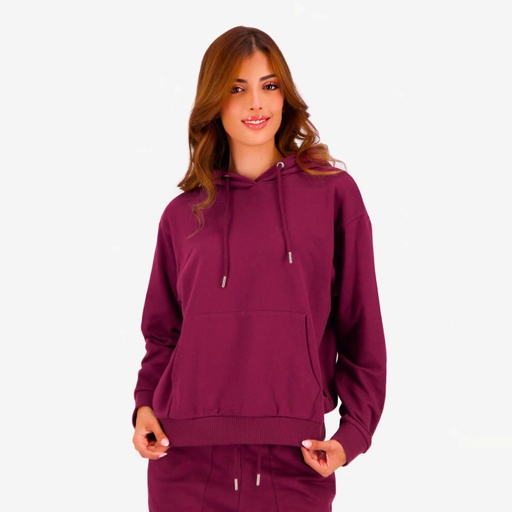 [05-010-43-085-K486-L] Hoodie femme avec broderie (L)