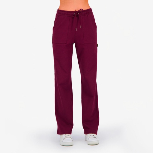 [05-010-65-067-K486-L] Jogger femme jambe droite avec poches plaquées (L)