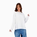 Sweat oversized femme avec broderie