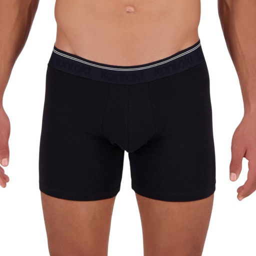[05-010-06-044-K040-L] Boxer homme en coton stretch (Noir, L)