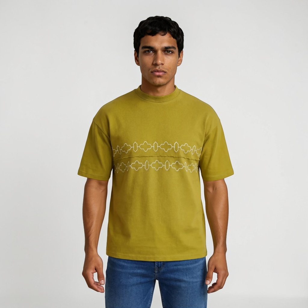 Sweat avec découpe homme Arabesque Géométrique