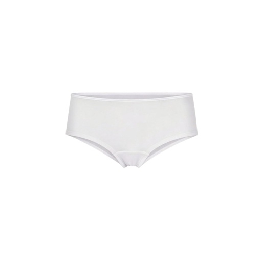 [05-010-11-025-K000-L] Culotte femme en microfibre extensible (Blanc, L)
