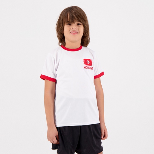 T-shirt unisexe enfant manches courtes الكابو