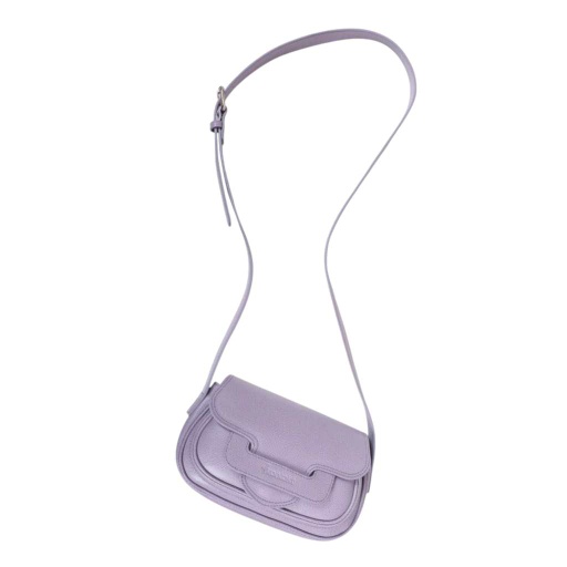 Sac bandoulière en cuir - SAGHIRA - Jaune