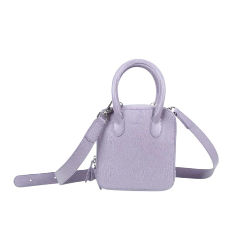 [99-010-01-015-K880-U] Sac carré en cuir avec bandoulière amovible - DONIA