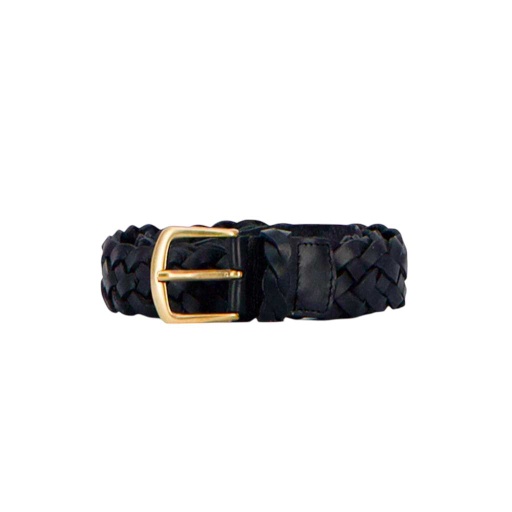[99-010-015-002-K040] Ceinture tressé unisexe en cuir