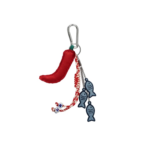 Cordon blanc &amp; rouge, felfel, 3 poisoons bleu fonce - Noir
